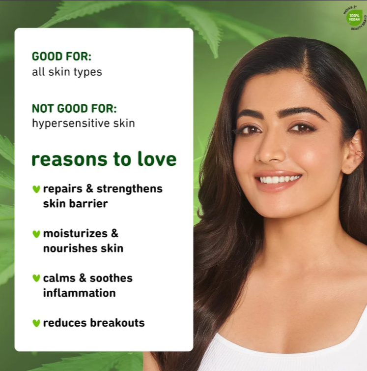 Hemp & Ceramides Moisturizer  |  With Algae Oil & Aloe Extracts  |  All Skin Types  |  100% Vegan