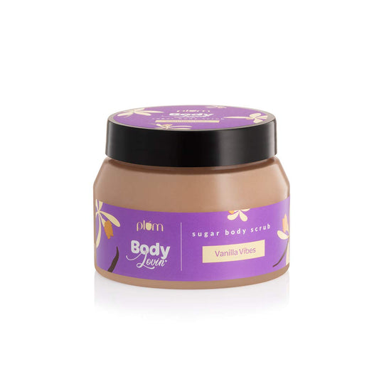 Plum Body lovin Vanilla Vibes Sugar Body Scrub (200 gm)