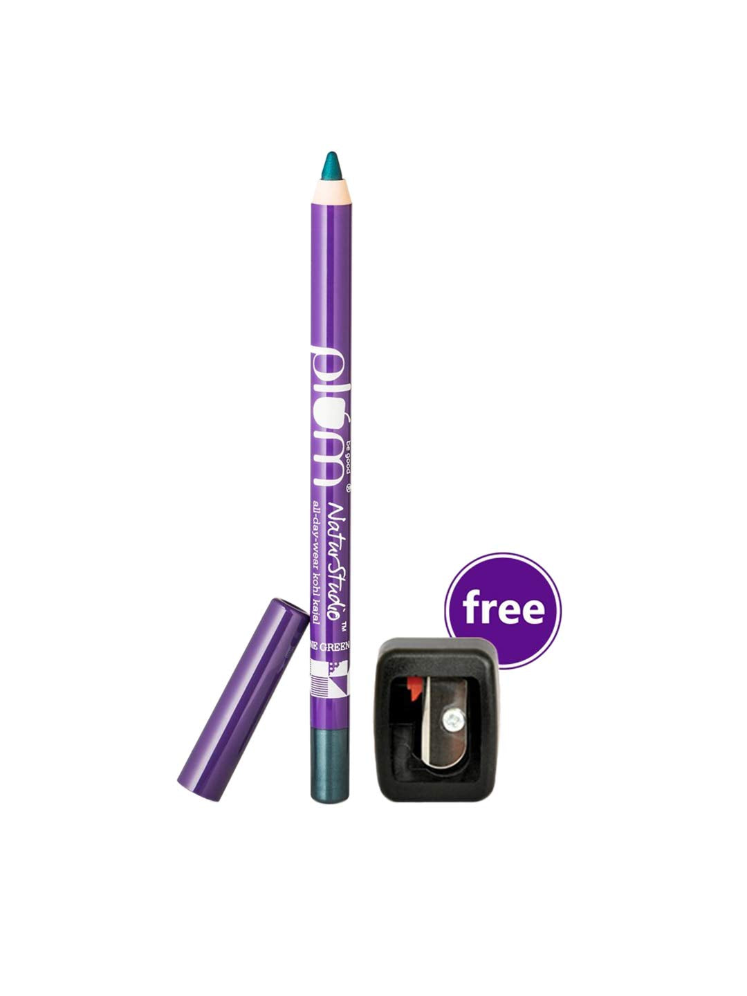 Plum NaturStudio All-Day-Wear Kohl Kajal - Gemstone Green (FSGG)